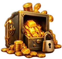 Pièces d'or restituées dans la main d'un joueur, illustration du cashback VIP hebdomadaire